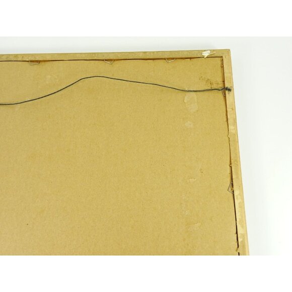 Weighing of the Heart Egyptian Funeral Painted Papyrus Framed Wall Hanging Art - Picture 11 of 16